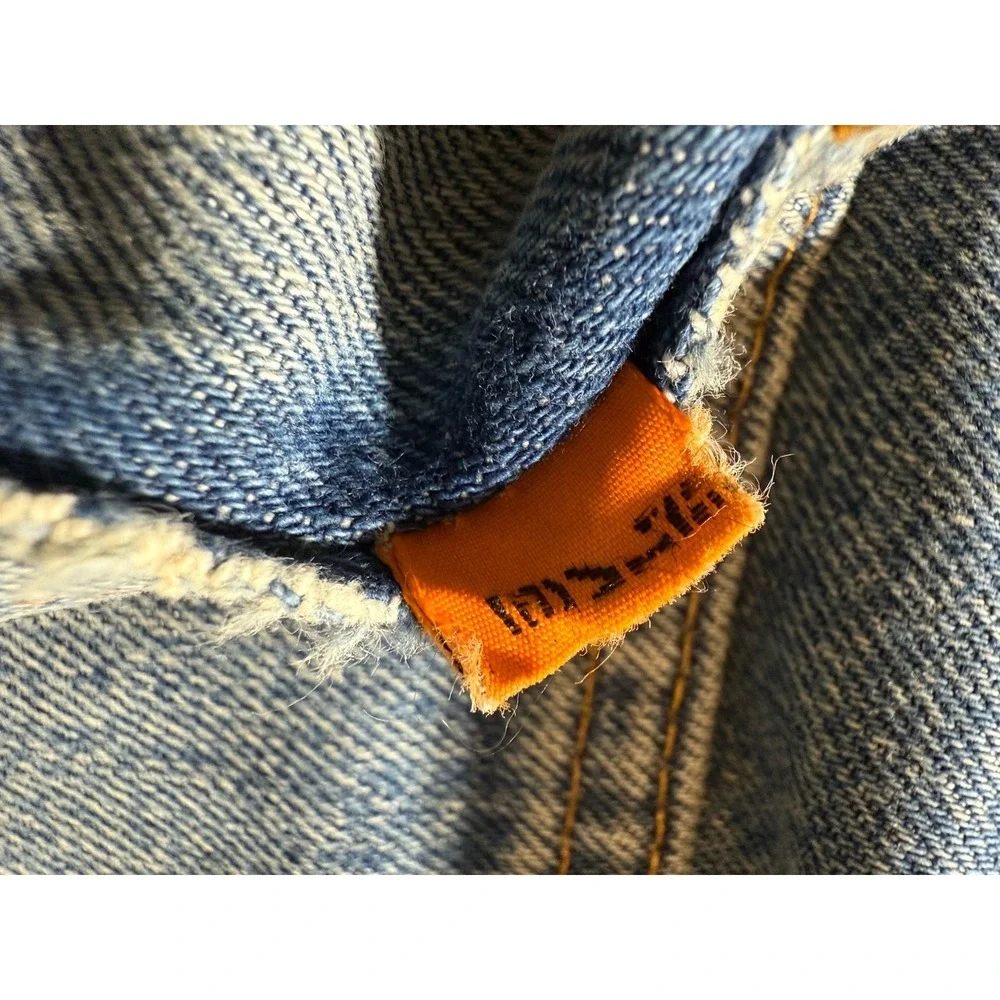 Vintage 70s Men's Levi's Orange Tab Bootcut Flared‎ 20517-0217 37x27.5* USA Made